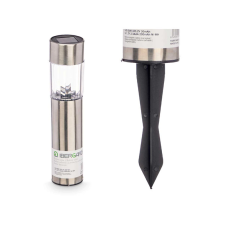  Napelemes lámpa – Többszínű, műanyag és rozsdamentes acél 28884 világítás