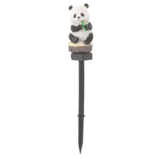 Napelemes leszúrható panda kerti lámpa kültéri világítás