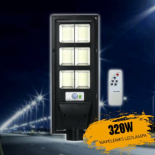  Napelemes utcai lámpa 320W távirányítóval TL3320W kültéri világítás