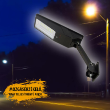  Napelemes utcai led lámpa 16W NS138 kültéri világítás