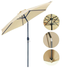  Napernyő, dönthető, talp nélkü, 3 m átmerője, 2.5 m magas kerti bútor