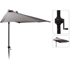  NAPERNYŐ FÉLKÖR SZÜRKE 250CM 1DB kerti bútor