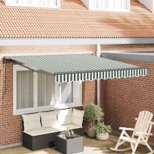  Napernyő keret Zöld és Fehér 300 x 250 cm nyílászáró