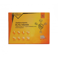  NapfényVitamin D3-K2-vitamin és szerves cink-réz komplex Prebiotikummal vitamin és táplálékkiegészítő