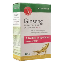 Napi 1 Interherb Napi 1 Ginseng-Panax ginseng Extraktum 30db vitamin és táplálékkiegészítő
