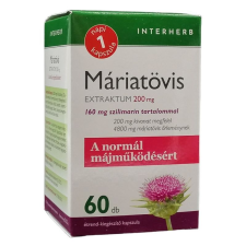 Napi 1 Interherb Napi 1 Máriatövis 200mg extraktum kapszula 60db vitamin és táplálékkiegészítő