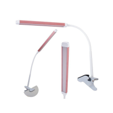 NapiKütyü Árnyékolás nélküli íróasztali lámpa sminkcsipesszel világítás