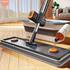 NapiKütyü Multifunkciós szappanadagolós felmosó készlet fürdőszoba kiegészítő