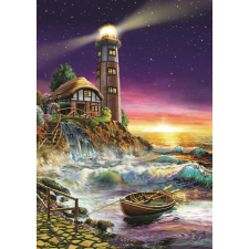 Naplemente a világítótoronynál puzzle - 500 darabos puzzle, kirakós