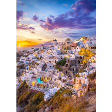 Naplemente Santorini felett puzzle - 1000 darabos puzzle, kirakós