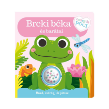 Napraforgó Csörgős poci - Breki béka és barátai babakönyv csörgő