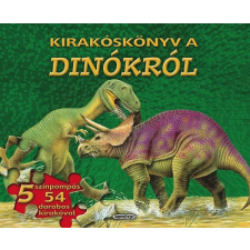 Napraforgó Kirakóskönyv a dinókról (zöld) antikvárium - használt könyv
