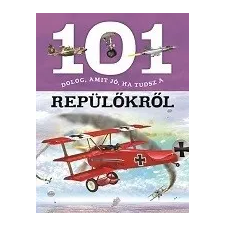 Napraforgó Könyvkiadó 101 dolog, amit jó, ha tudsz a repülőkről gyermek- és ifjúsági könyv
