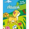 Napraforgó Könyvkiadó - Kicsik színezője - Állatok