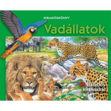 Napraforgó Könyvkiadó Kirakóskönyv - Vadállatok gyermek- és ifjúsági könyv
