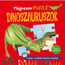 Napraforgó Könyvkiadó Mágneses puzzle - Dinoszauruszok gyermek- és ifjúsági könyv