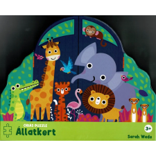 Napraforgó Könyvkiadó Óriás puzzle - Állatkert puzzle, kirakós