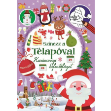 Napraforgó Könyvkiadó Színezz a Télapóval gyermek- és ifjúsági könyv