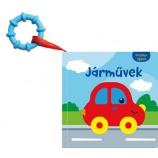 Napraforgó Könyvkiadó Textilkönyv rágókával - Járművek gyermek- és ifjúsági könyv