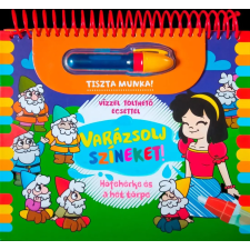 Napraforgó Könyvkiadó Varázsolj színeket! - Hófehérke - Vízzel tölthető tollal! gyermek- és ifjúsági könyv