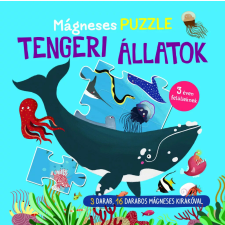 Napraforgó Mágneses puzzle - Tengeri állatok puzzle, kirakós