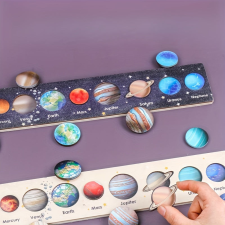 Naprendszer Fa Kirakó - Oktató Játék Gyerekeknek puzzle, kirakós