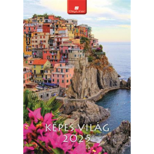  Naptár, fali, DAYLINER, "Képes Világ" naptár, kalendárium