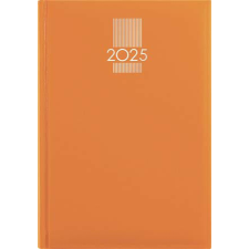  Naptár, tervező, A5, napi, DAYLINER, "MyPastel", narancs határidőnapló