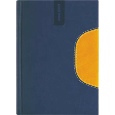  Naptár, tervező, B5, heti, DAYLINER "Memphis", kék-sárga határidőnapló