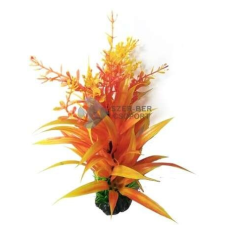  Narancssárga tengerifű akváriumi műnövény narancssárga növényekkel 20 cm akvárium dekoráció