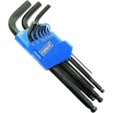 NAREX PROFESSIONAL NAREX imbuszkulcs készlet, metrikus, 9 db (1,5-10 mm) imbuszkulcs