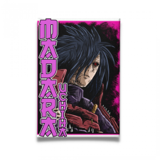  Naruto - Madara Uchiha - Vászonkép grafika, keretezett kép