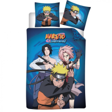 Naruto Ninja Trio ágyneműhuzat 140×200cm, 63×63 cm microfibre lakástextília