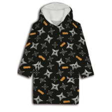 Naruto Shuriken felnőtt belebújós plüss polár takaró, poncsó lakástextília