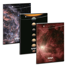  NASA tűzött füzet A/4, 40 lap sima, 1db füzet
