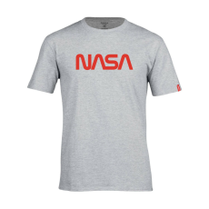  Nasa Worm rövid ujjú pamut póló - szürke
