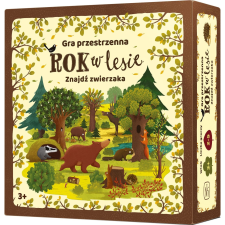 Nasza księgarnia Egy Év Az Erdei Játékban. Találja Meg Az Állatot (451418) puzzle, kirakós