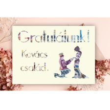  Nászajándék pénzátadó képkeret esküvőre dekorációs kellék