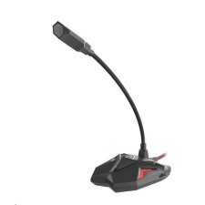 Natec Genesis Radium 100 Gamer mikrofon USB, fekete-piros (NGM-1407) (NGM-1407) mikrofon