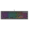 Natec Genesis Thor 303 (Outemu Red Switch) Vezetékes Gaming Mechanikus Billentyűzet (Fekete) - Angol (US) (NKG-1877)