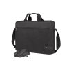 Natec Wallaroo 2 15,6 " Notebook táska Vezeték nélküli egérrel - Fekete (NTO-2051)