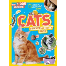  National Geographic Kids Cats Sticker Activity Book – National Geographic Kids idegen nyelvű könyv