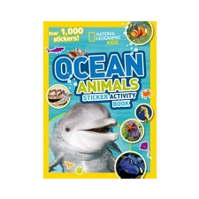 National Geographic Kids Ocean Animals Sticker Activity Book idegen nyelvű könyv