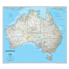 National Geographic Maps Australia idegen nyelvű könyv