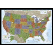 National Geographic Maps United States idegen nyelvű könyv