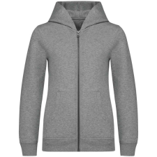  Native Spirit NS405 ECO-FRIENDLY KIDS’ FULL ZIP HOODED SWEATSHIRT 6/8 gyerek pulóver, kardigán