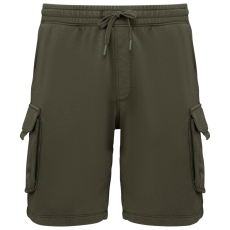  Native Spirit NS717 MEN’S FRENCH TERRY WASHED EFFECT CARGO SHORTS XL