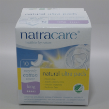 Natracare bio betét szárnyas hosszú 10 db intim higiénia