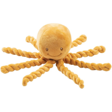 Nattou Cuddly Octopus PIU PIU plüss játék újszülötteknek Lapidou Yellow 0 m+ 1 db készségfejlesztő