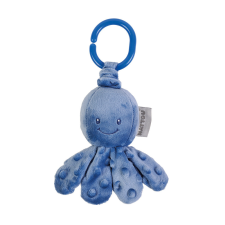 Nattou felhúzós rezgő játék plüss Lapidou - Octopus kék egyéb bébijáték